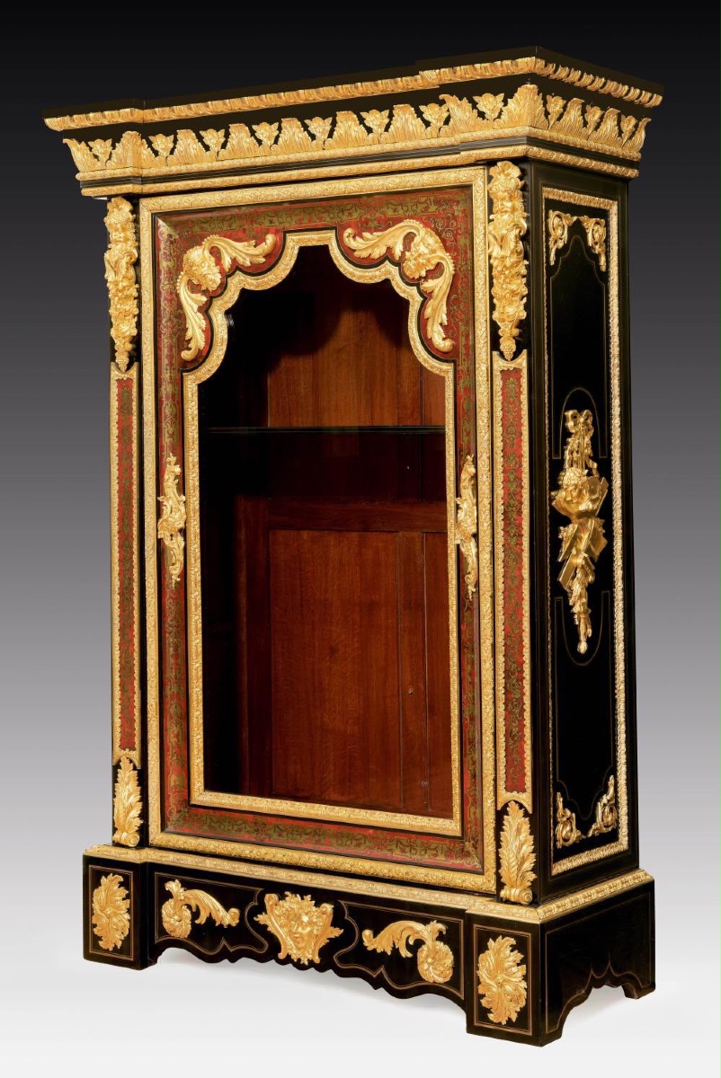 Louis-philippe-style Sphere-shaped Display Cabinet - Attributed To Alexandre-louis Bellangé (1797–1861)