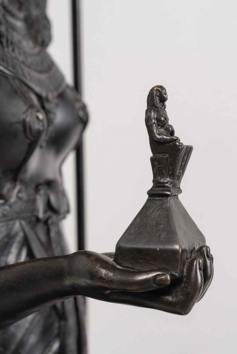 Pair Of Egyptian-style Empire Candelabra – émile Louis Picault – 19th Century -photo-3