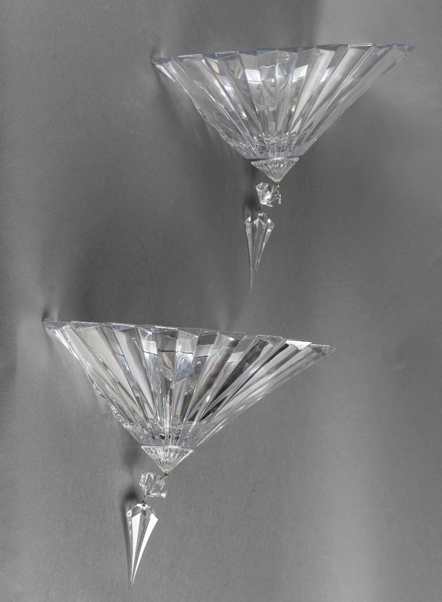 PLAFONNIERS EN CRISTAL DE BACCARAT, COLLECTION MILLE NUITS
