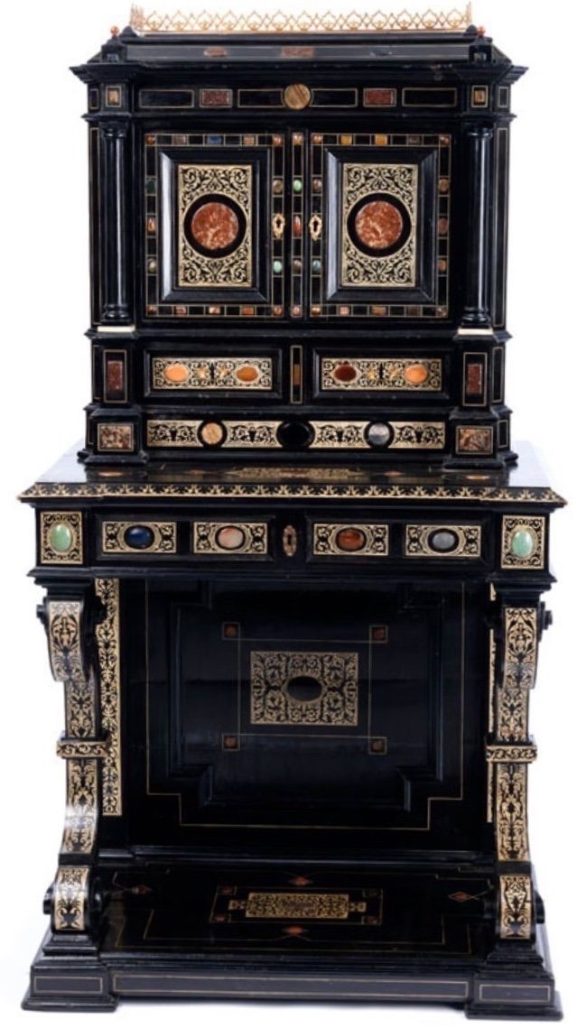 Armoire à deux corps de Ferd. Pogliani, Milan – des années 1800-photo-2