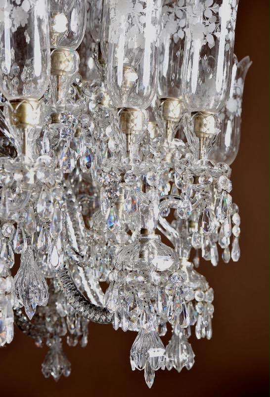 Manufacture De Baccarat  -  Monumental Crystal Chandelier - France-photo-3