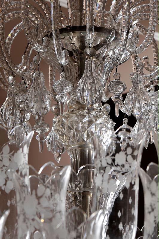 Manufacture De Baccarat  -  Monumental Crystal Chandelier - France-photo-1