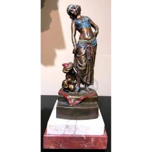 Vienna Bronze, Signed, From The 19th Century.