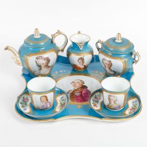 Royale Tea Service, Made In Sèvres Porcelain