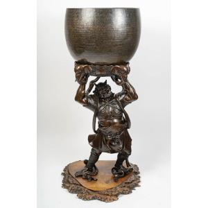 Japan – Important Bronze Bell, Meiji Period, 19th Century 
