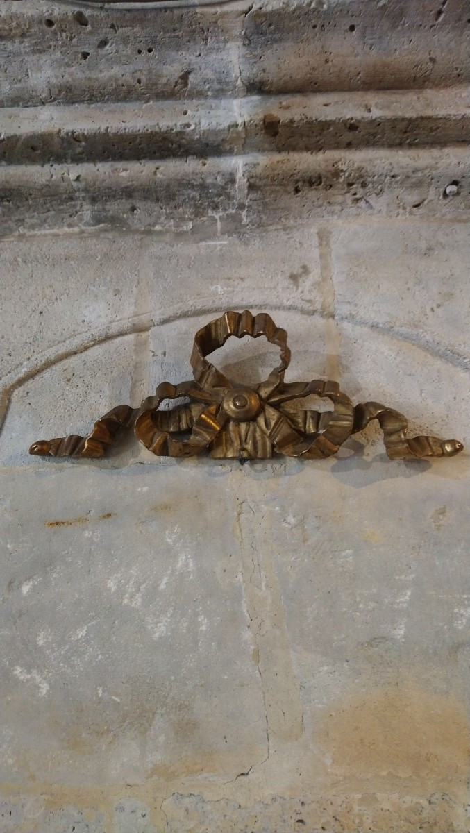 Gilded Wooden Knot Late 18th Early 19th Century Lxvi -photo-1