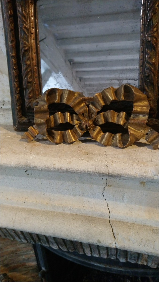Gilded Wooden Knot, Late 18th Century, Early 19th Century Lxvi -photo-3