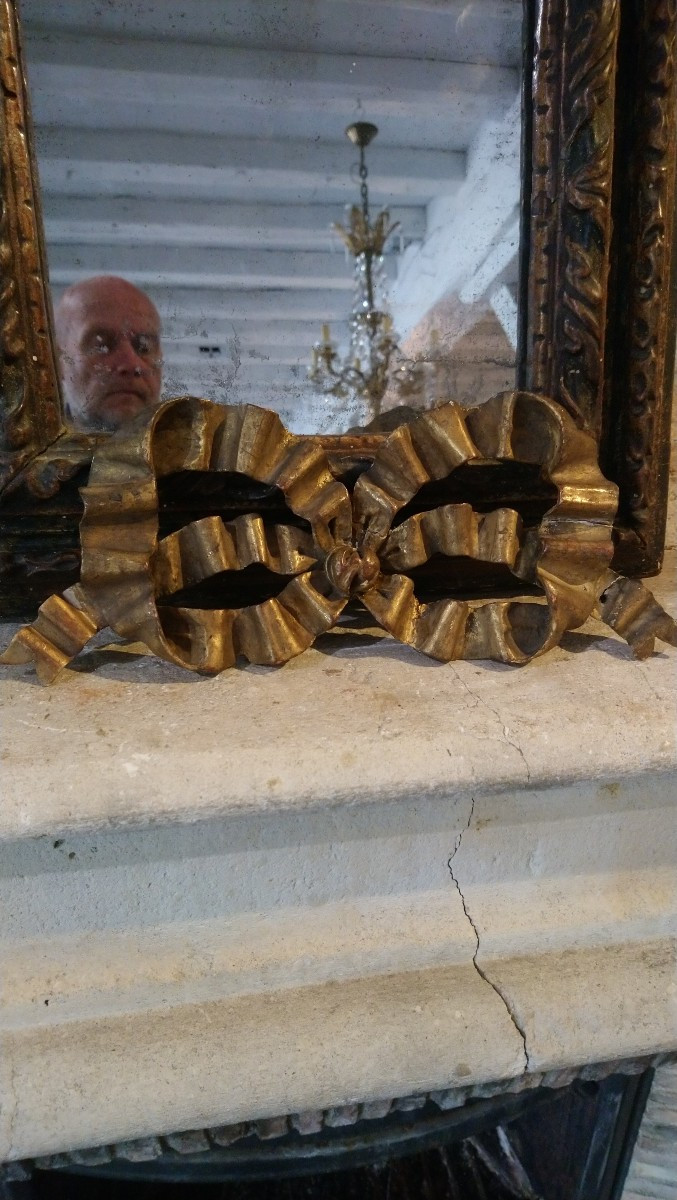 Gilded Wooden Knot, Late 18th Century, Early 19th Century Lxvi -photo-2