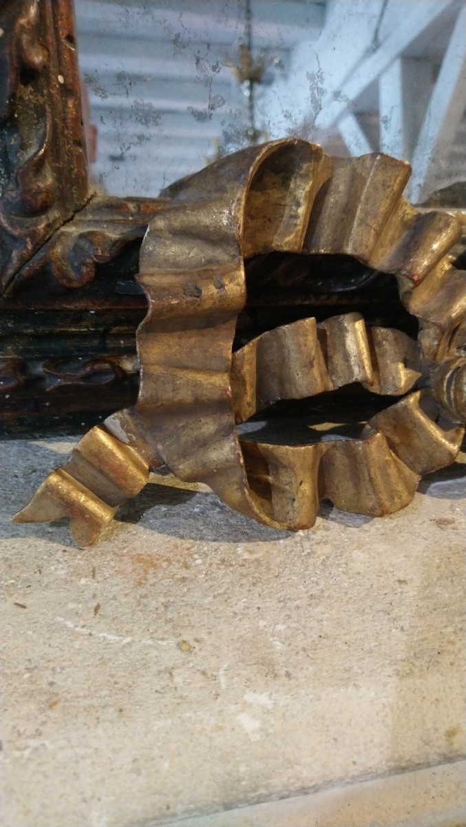 Gilded Wooden Knot, Late 18th Century, Early 19th Century Lxvi -photo-3