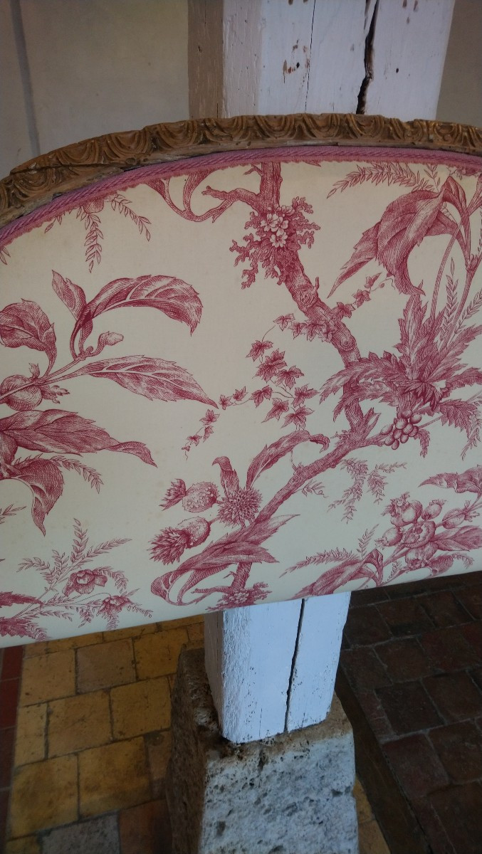 18th Century Wooden Headboard Or Bed Canopy -photo-3