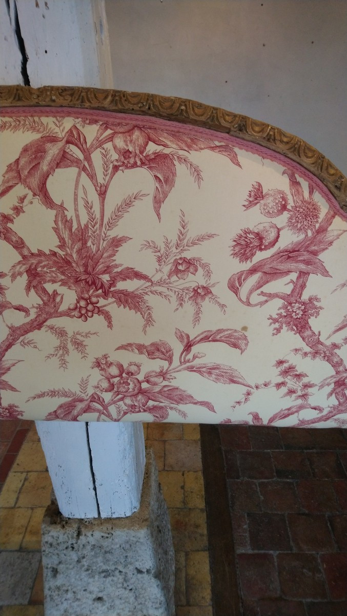 18th Century Wooden Headboard Or Bed Canopy -photo-1