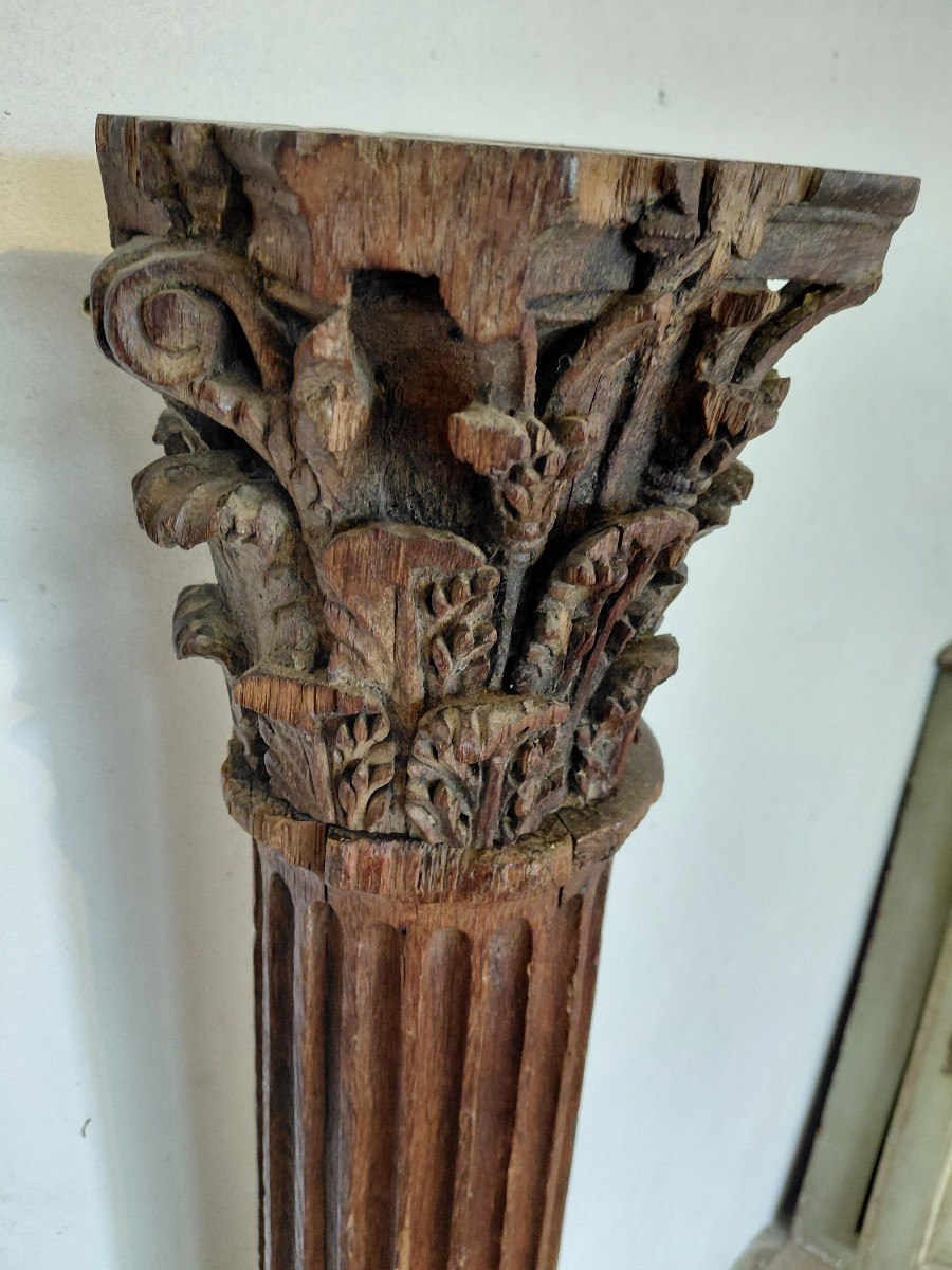 Pair Of Columns From The Louis XVI Period-photo-3