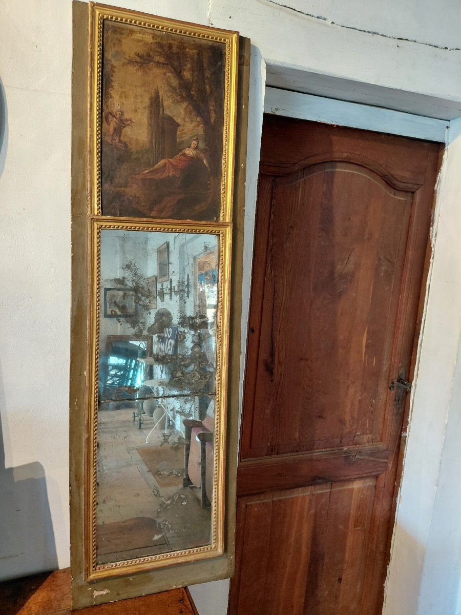 Trumeau Between Two L XVI Late 18th Early 19th