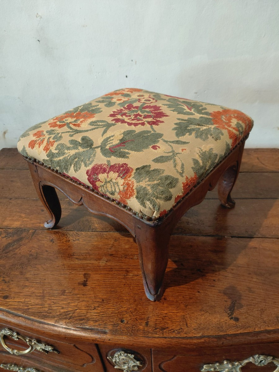 Walnut Stool L XV Provence 18th Century-photo-8