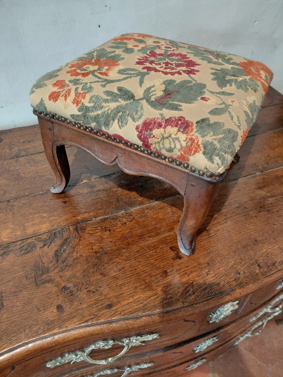 Walnut Stool L XV Provence 18th Century