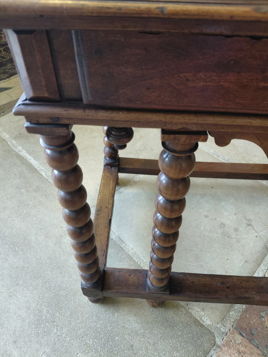 Walnut Cabinet Bottom 18th Century-photo-2