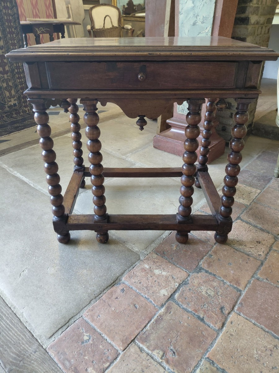Walnut Cabinet Bottom 18th Century-photo-8