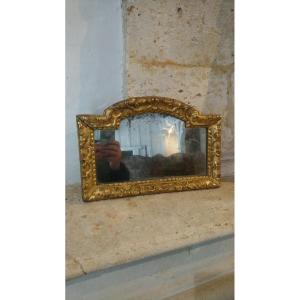 Regency Period Mirror In Golden Wood 