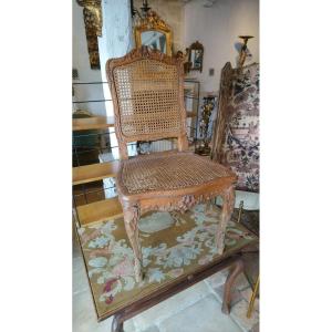 Regency Chair With Cane Bottom In Beech 18th 
