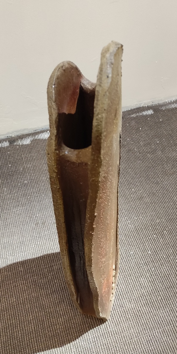 Ceramic Piece Signed Suzanne Daigeler, La Borne-photo-3