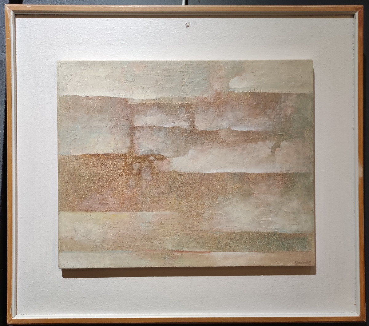 Oil On Panel, Signed Guermaz-photo-2