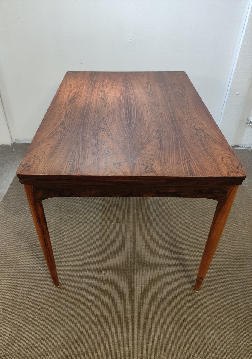 Table de salle à manger , scandinave , en bois de palissandre -photo-2