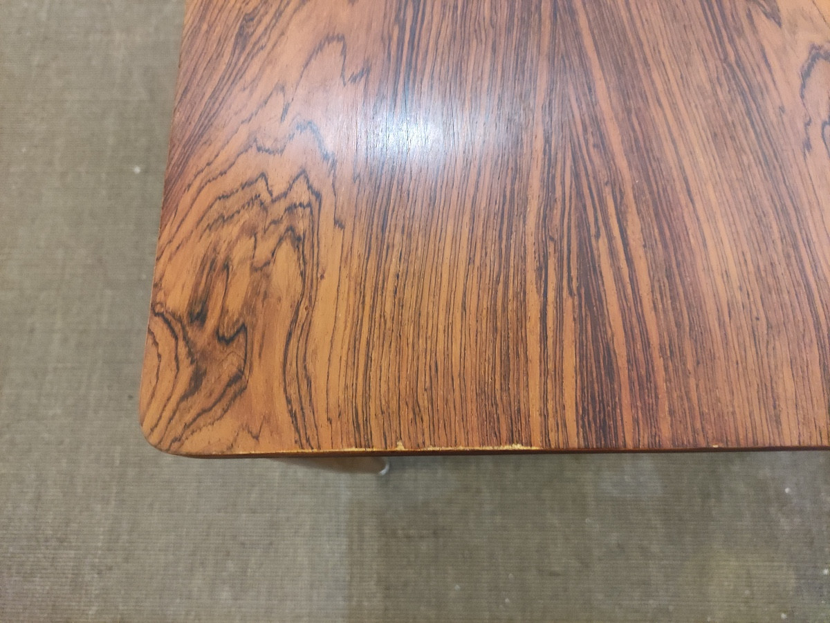 Table de salle à manger , scandinave , en bois de palissandre -photo-4