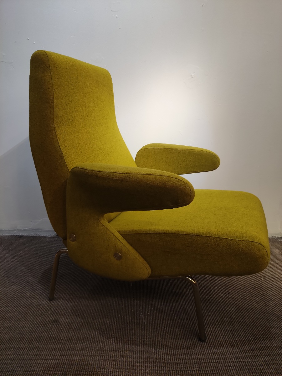 Paire de fauteuils italiens, Modèle "Delfino" , de Erberto Carboni-photo-2