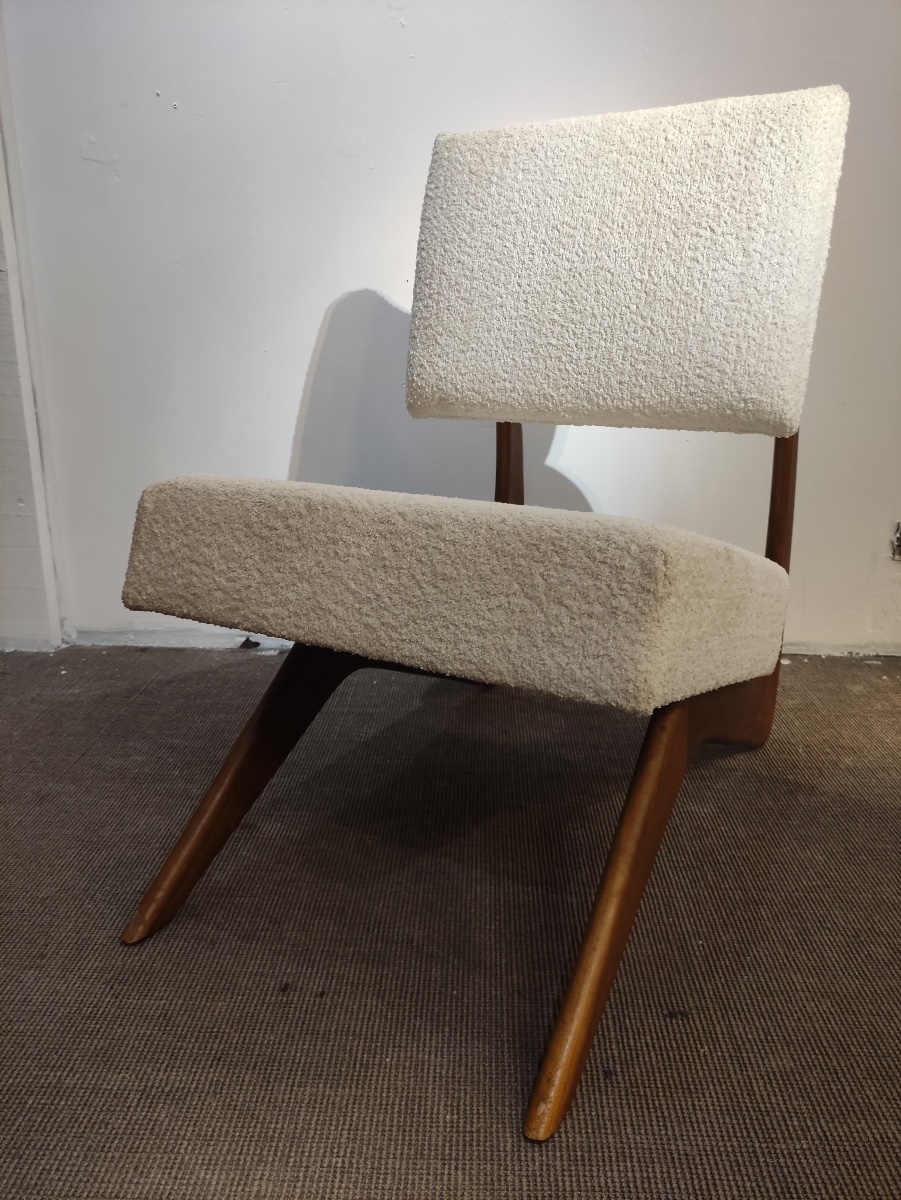paire de fauteuils de Adrian Pearsall , États Unis , années 60-photo-2