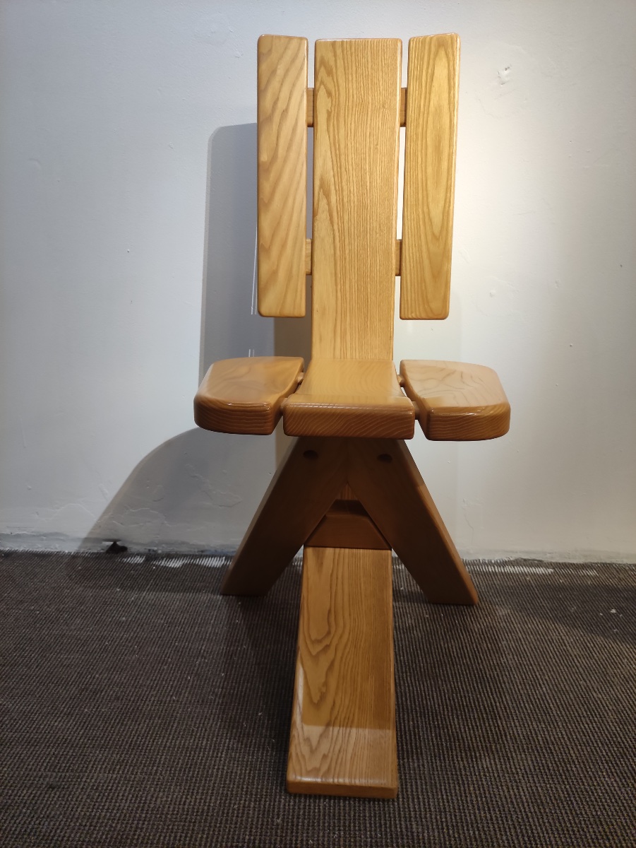 Set Of Four Chairs, 1970s/1980s, Seltz Cabinetmaking-photo-3