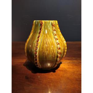 Small Ceramic Vase, Accolay 60s/70s