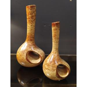 Vases En En Céramique , Années 70