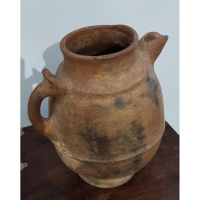 Jug Terracotta, Berber Origin, Early Twentieth.