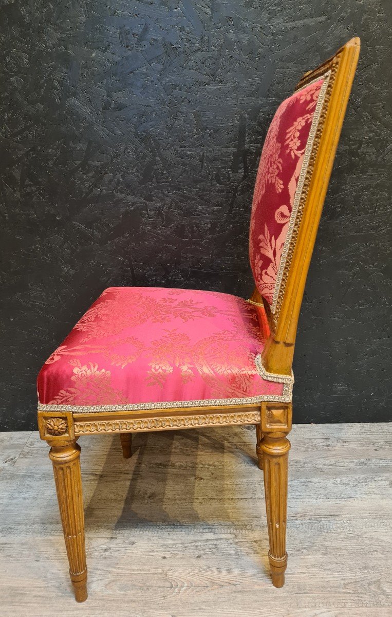 Pierre Brizard  Paire de chaises  d'époque Louis XVI -photo-4