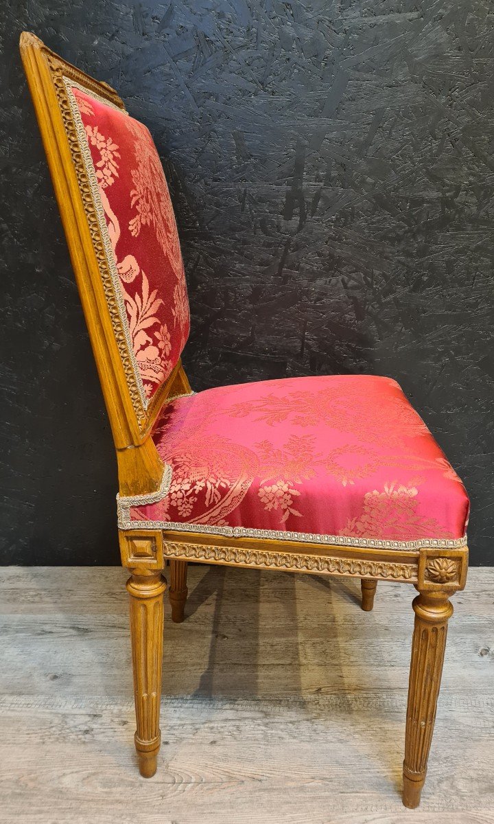 Pierre Brizard  Paire de chaises  d'époque Louis XVI -photo-1