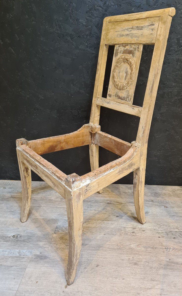 Paire de chaises d'époque empire-photo-6