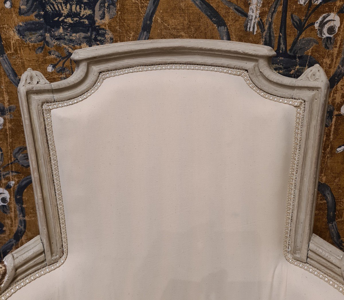 Paire de bergères d'époque Louis XVI -photo-4