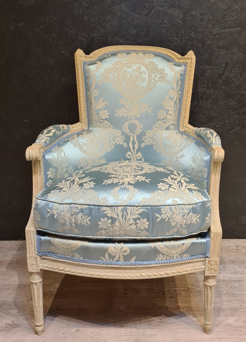 Bergere d'époque Louis XVI -photo-2