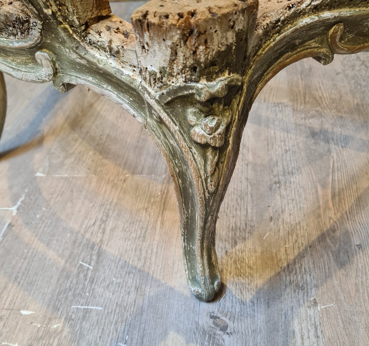 Bergère d'époque Louis XV -photo-3