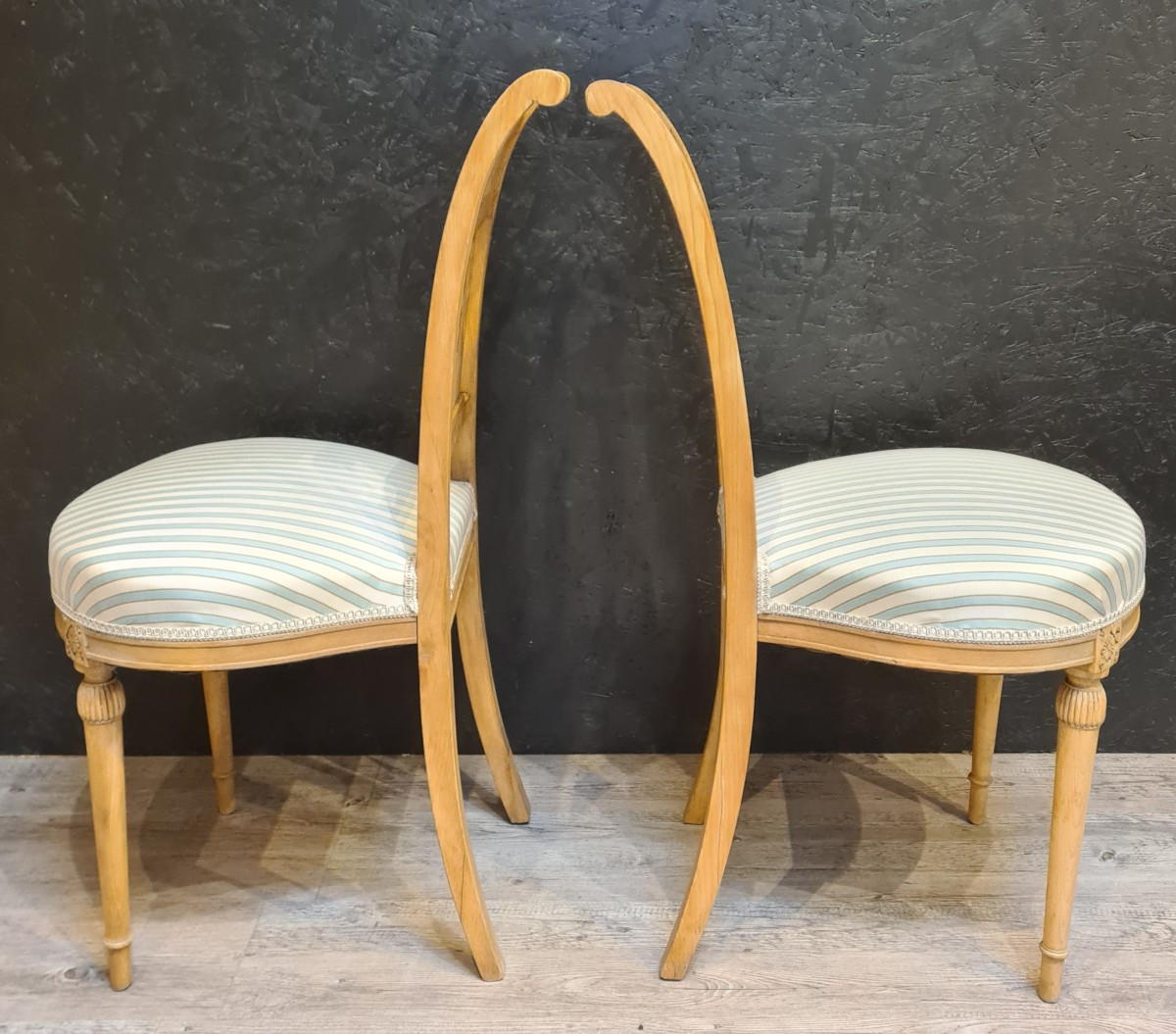 Pair Of Directoire Style Chairs -photo-2