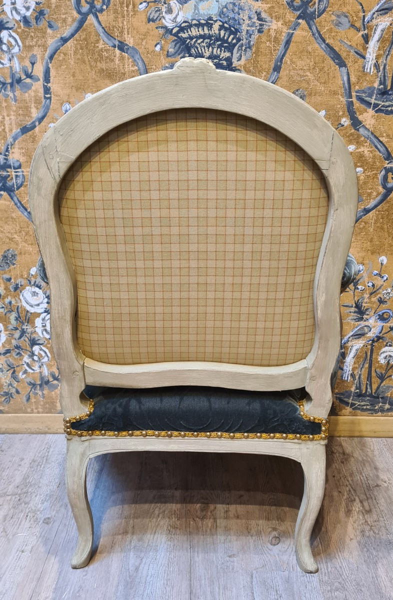 Paire de fauteuils d'époque Louis XV-photo-2