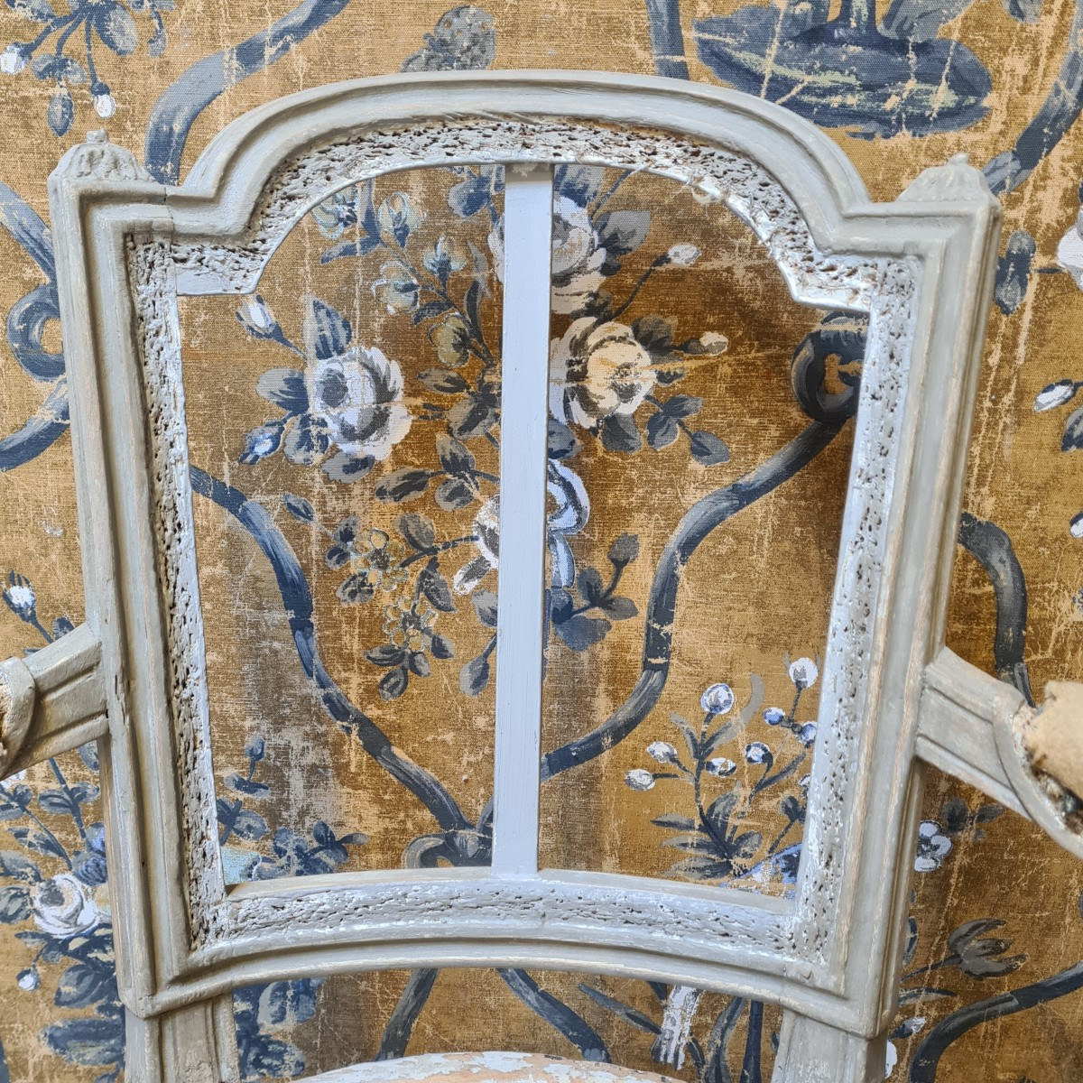 Pair Of Louis XVI Period Cabriolets Stamped Sené-photo-3