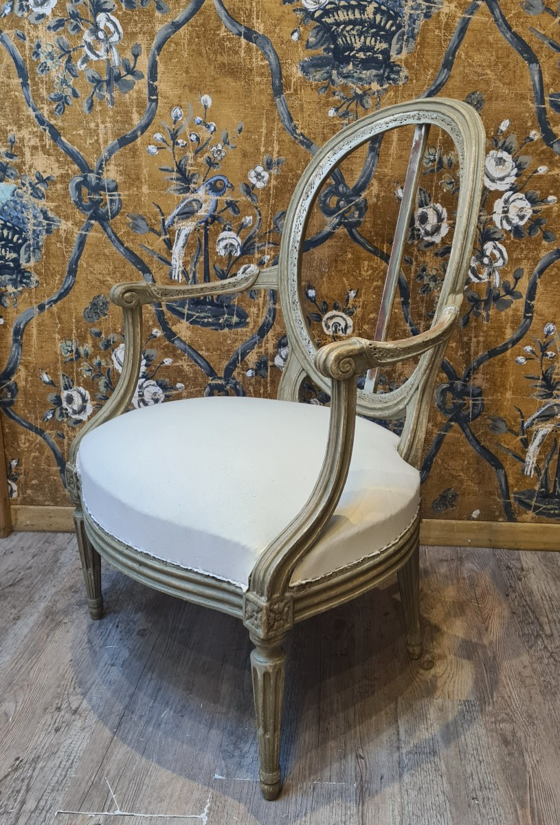 Louis XVI Period Convertible Stamped Julien 