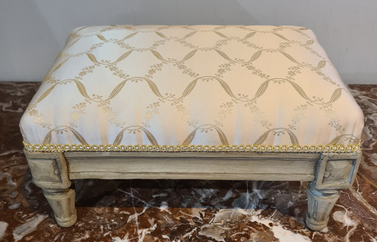 Tabouret de pieds d'époque Louis XVI 
