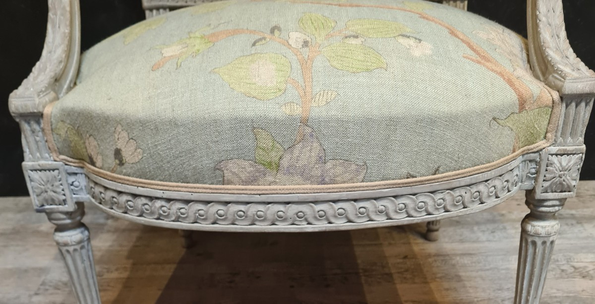 Louis XVI Period Armchair -photo-5