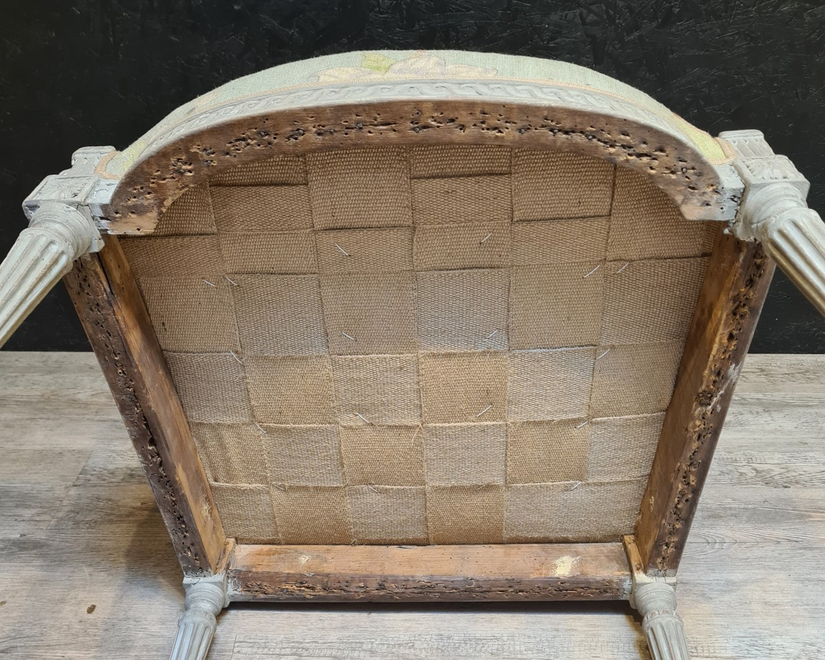 Louis XVI Period Armchair -photo-6