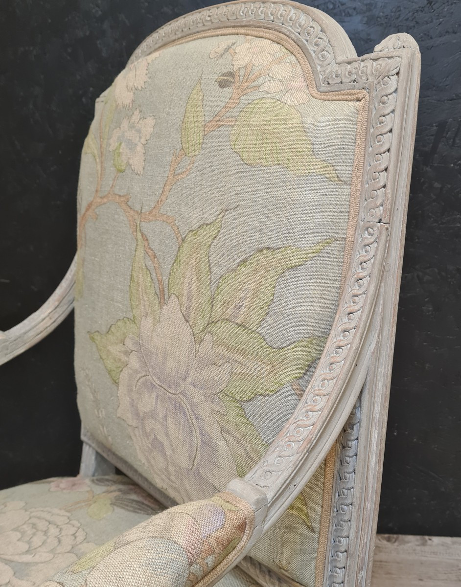 Louis XVI Period Armchair -photo-7