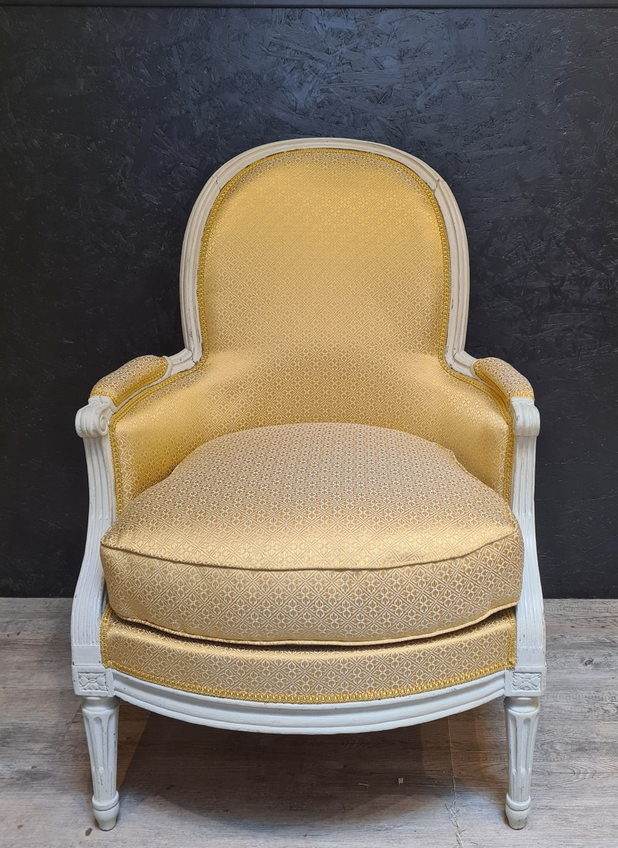 Louis XVI Period Shepherdess Stamped Dupain -photo-2