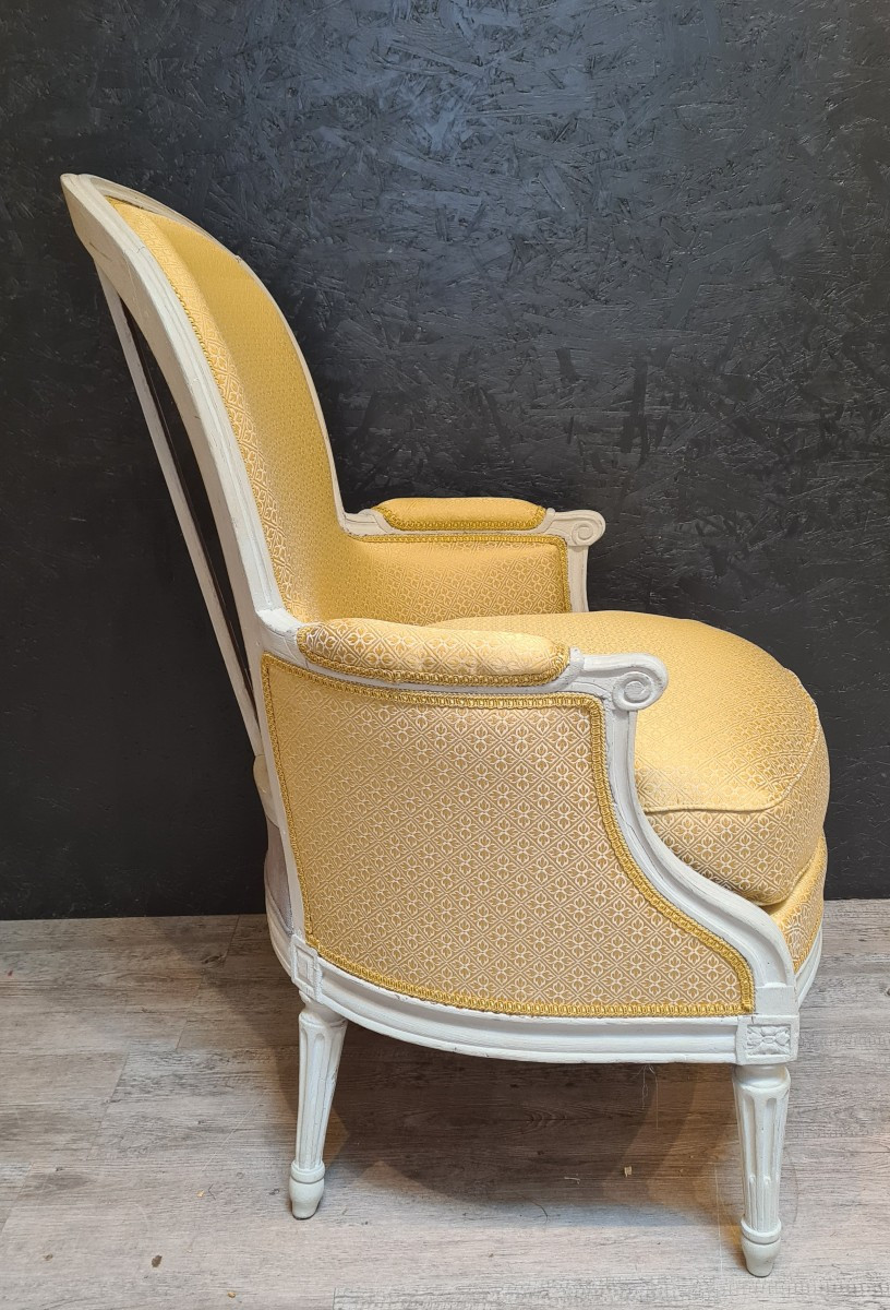 Louis XVI Period Shepherdess Stamped Dupain -photo-3