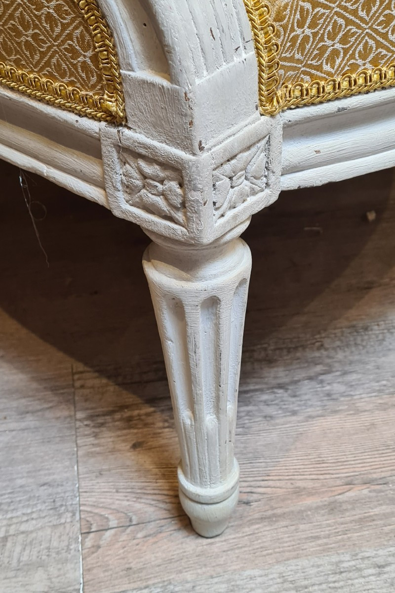 Louis XVI Period Shepherdess Stamped Dupain -photo-2